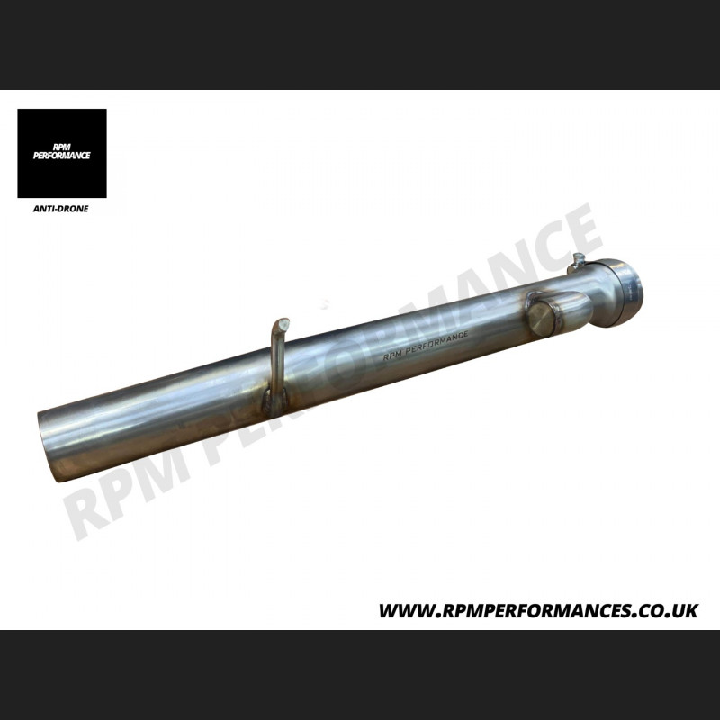 AUDI S3 8V MQB CENTRE RESONATOR (RES DELETE) ANTI DRONE Mandrel Bent
