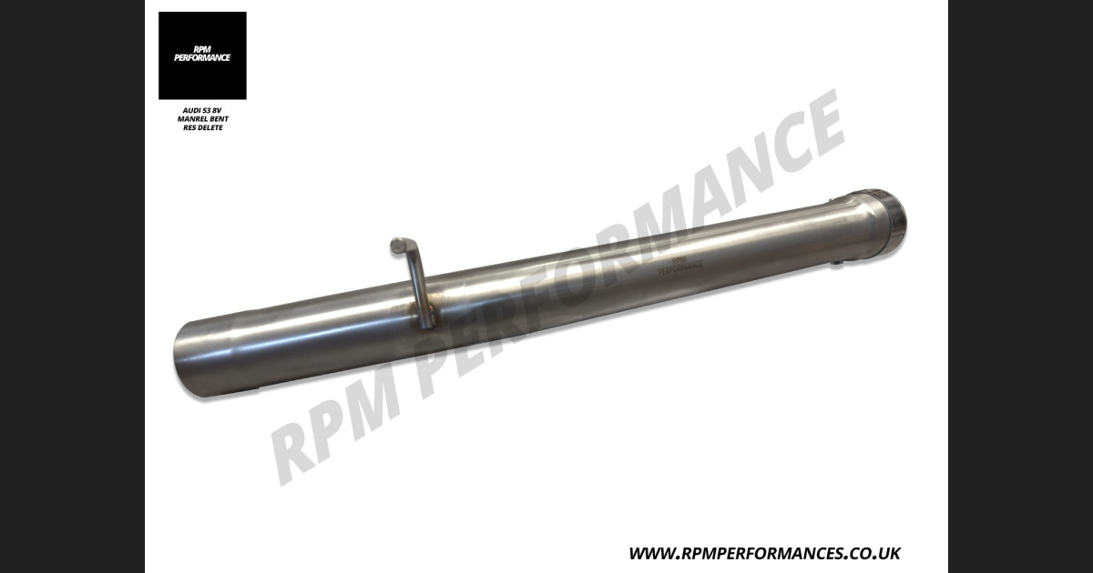 レゾネーターデリートパイプ　RPM Performance audi s3 RPM PERFORMANCE AUDI S3 8Y Resonator Delete