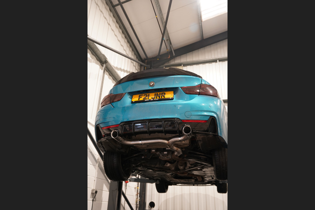 BMW 420i F32 F36 B48 Exhaust Back Box Delete hover