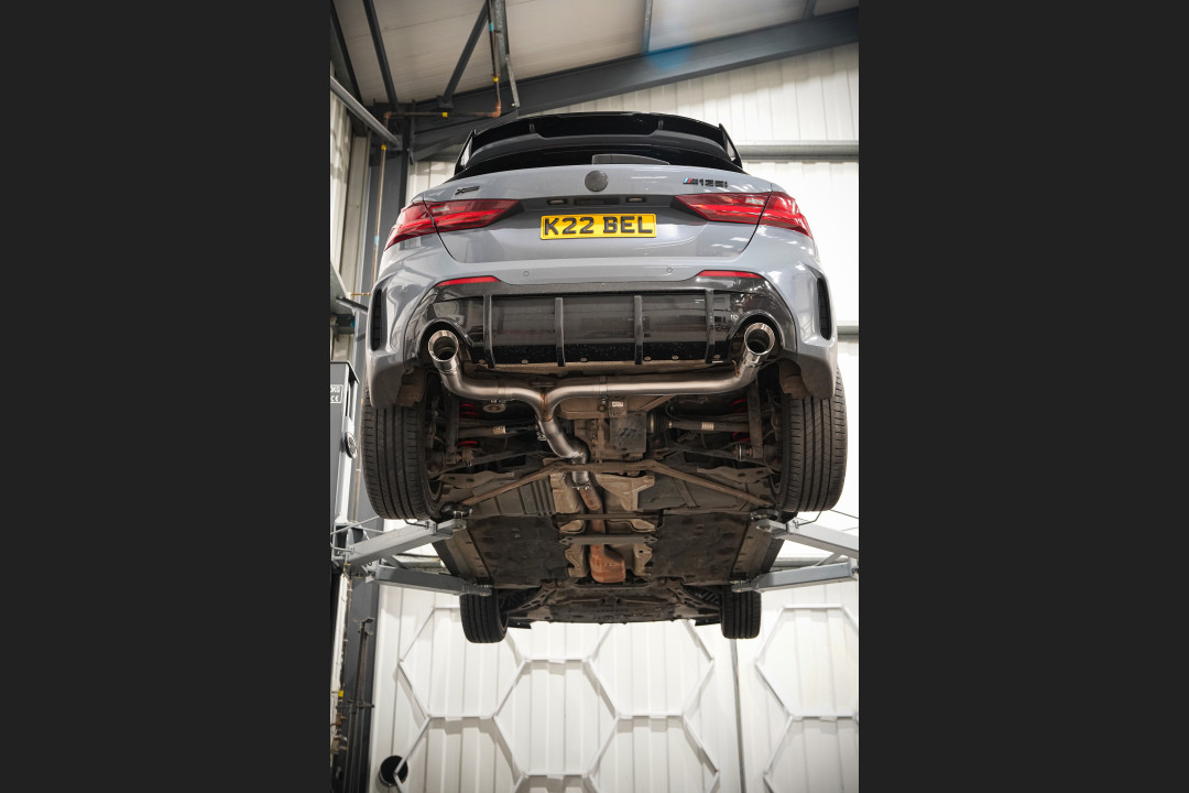 BMW M135i F40 GPF Back Exhaust System hover